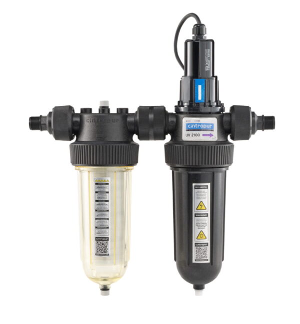 Filtru sedimente cu sterilizator UV Cintropur DUO